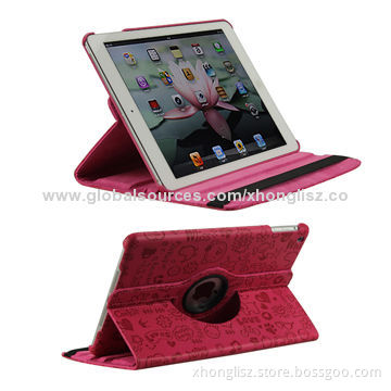 PU leather case for iPad air, many color options